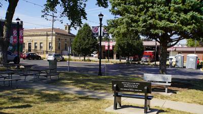 Rochelle to move forward with downtown stage and restrooms, parking lot, alley work