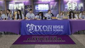 11 Dixon seniors commit to teaching careers on Future Teacher Signing Day