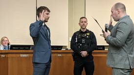 Oswego swears in new police officer