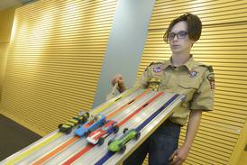 Scout’s annual Pinewood Derby run at Peru Mall