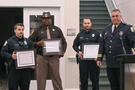 Three law enforcement officers honored for ‘life saving’ efforts