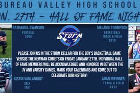 Bureau Valley Hall of Fame Salute set Friday