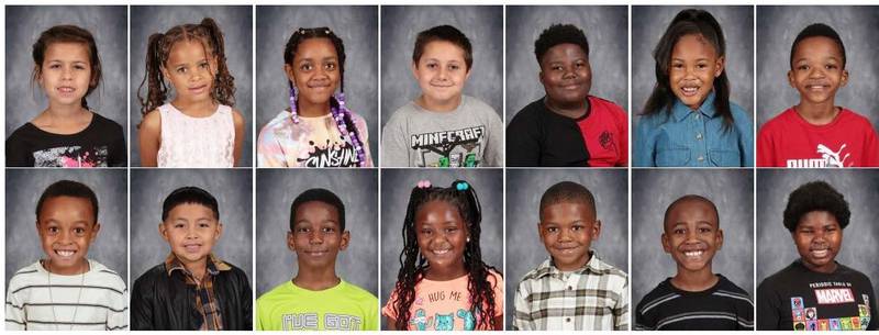 Carl Sandburg Elementary Students of the Month for April, 2023