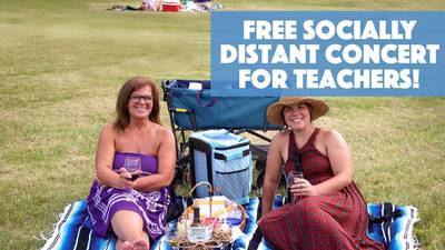 Teacher Appreciation: Free Socially Distant Concert At August Hill Vineyard