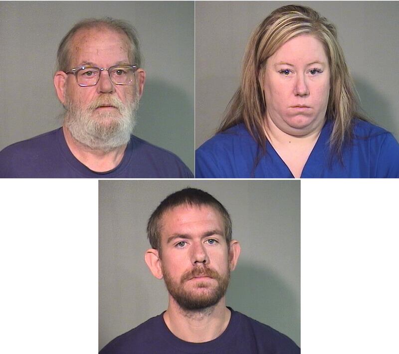 Hal G. Eltherington, top left; Kristen M. Eltherington, top right; and Gregory S. Eltherington, bottom.