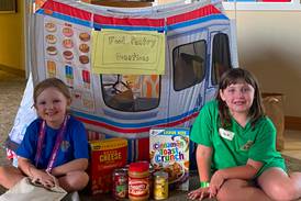 Trinity Church VBS students collect for food pantry