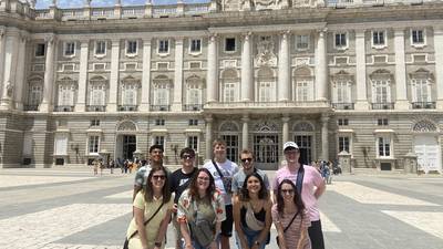 Hall High School students take 2 international trips
