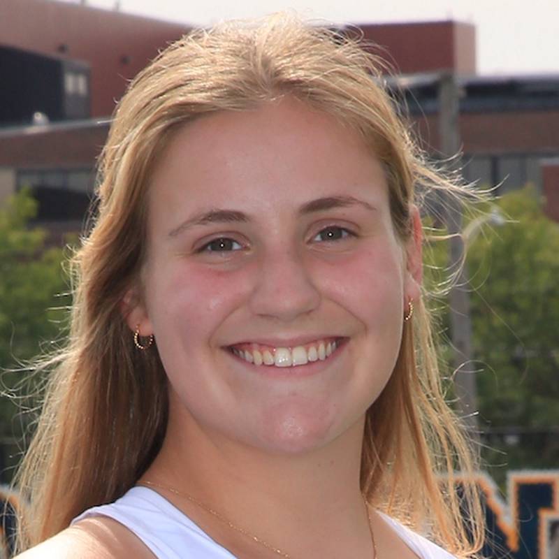 Sterling senior tennis player Ellie Aitken