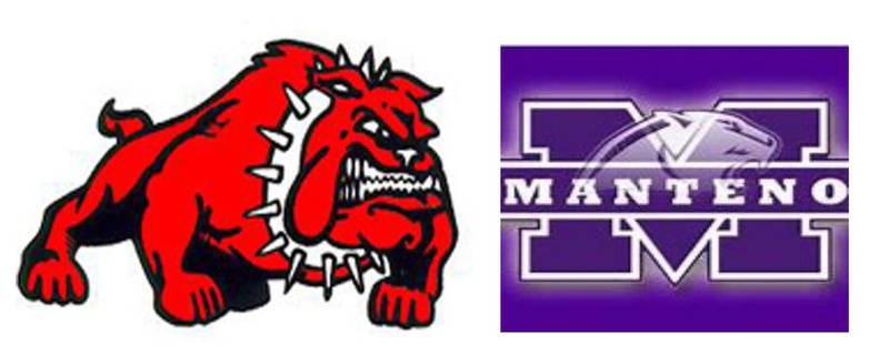 Streator and Manteno logos together