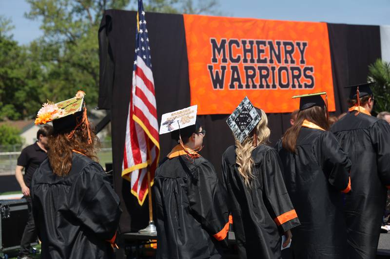 McHenry High School's Upper Campus graduates 538 seniors at McCracken Field on Saturday, May 16, 2026