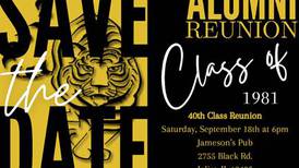 Joliet West class of 1981 to host 40th class reunion
