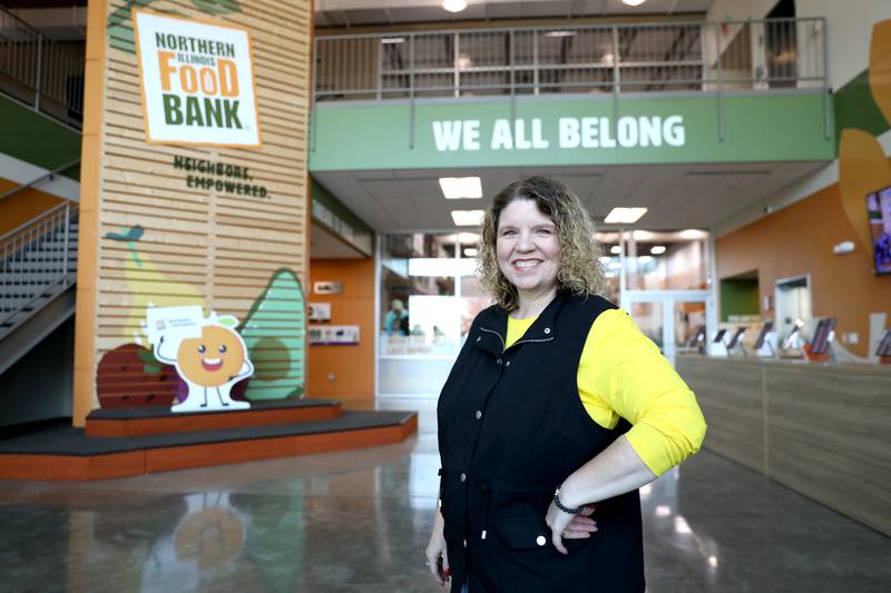 Shannon Thompson, Director of Volunteers at Northern Illinois Food Bank.