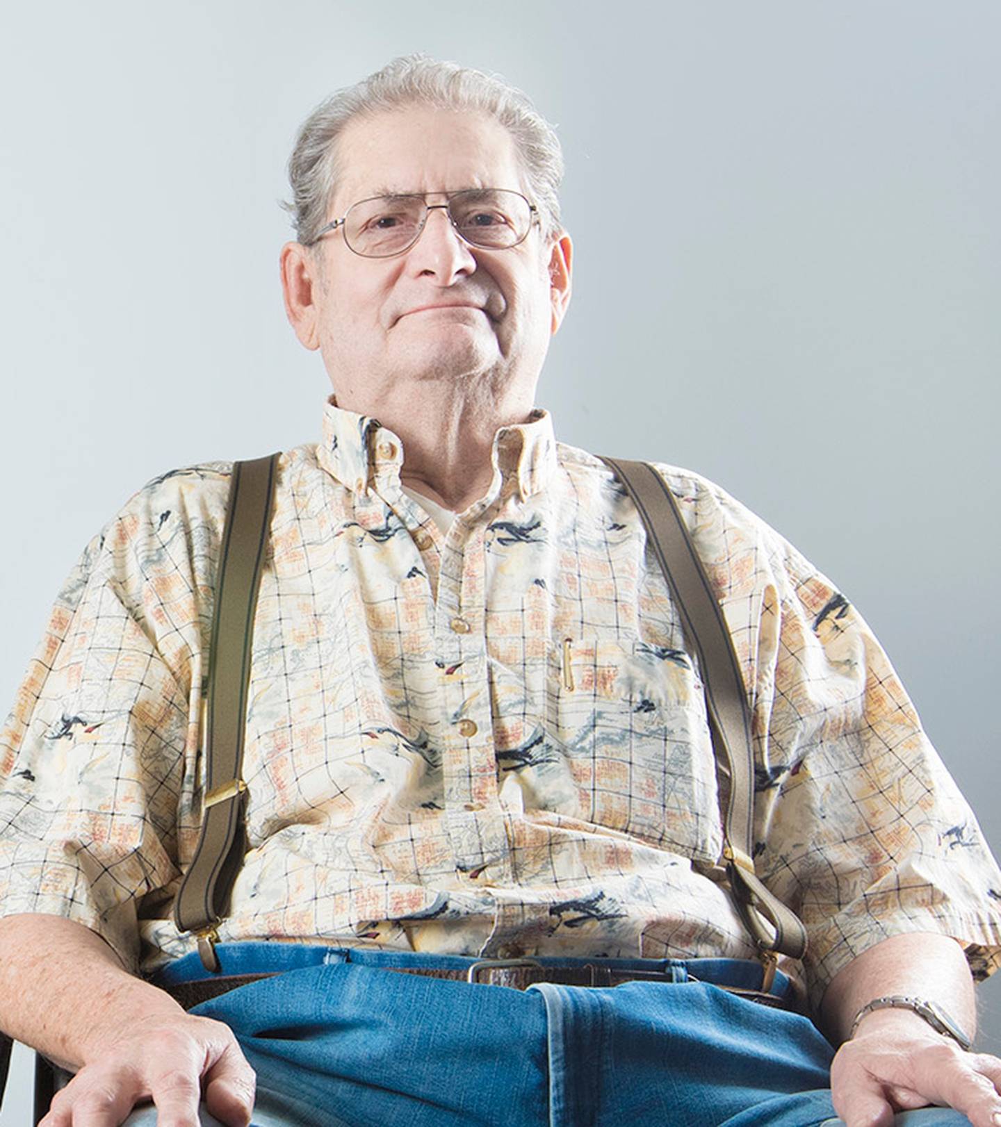 Carl Woerner, pictured in 2015,  was a longtime, prominent Island Lake resident who survived the 1965 tornado that devastated the area, and he was among the group of people who helped install a star atop a local water tower as a morale booster after the storm. He died on June 7, 2024.