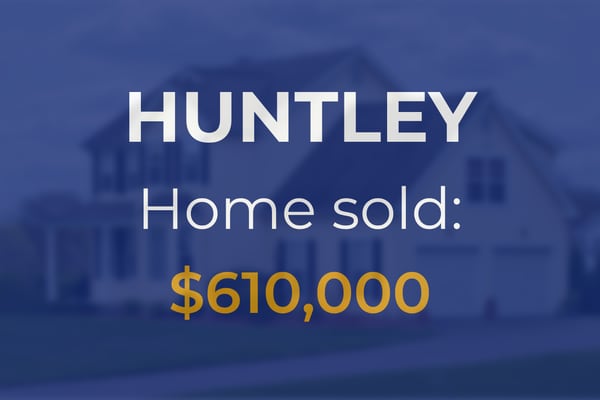 Single-family home sells for $610,000 in Huntley