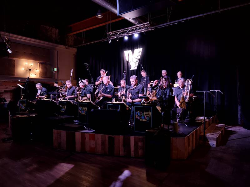 The Venue in Aurora will host students from several area schools March 8 and 9 for a Student Master Class Jazz Workshop and Festival with Pete Ellman Big Band and Friends (pictured).