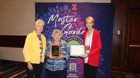 Lee County volunteers recognized with Teamwork Award at 50th anniversary Master Gardener conference 