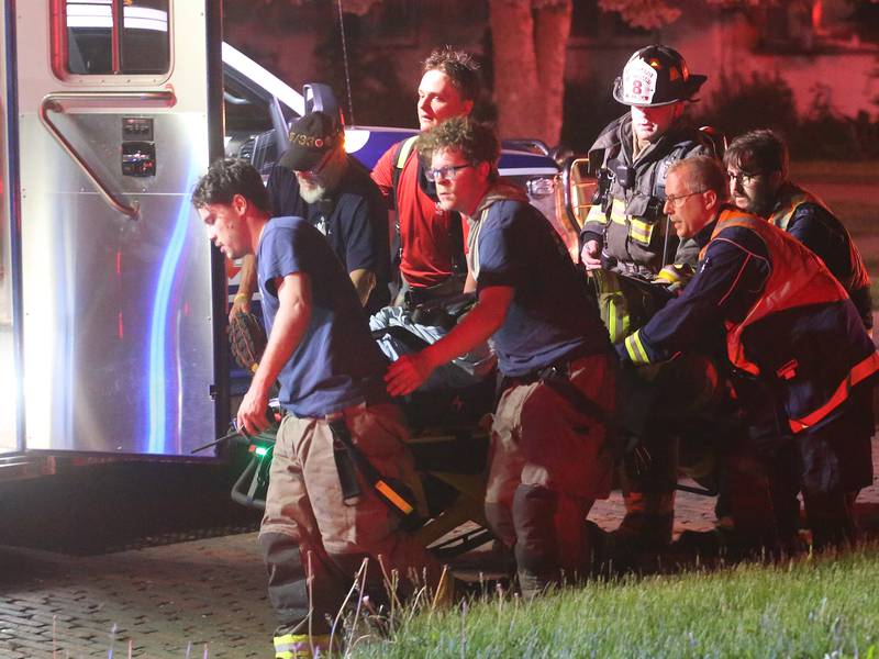 Firefighter injured as Spring Valley battles blaze and collision in one night