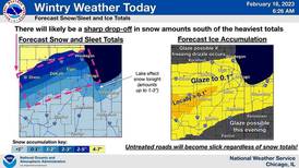Less snow likely from storm, but 100s of flights already canceled at Chicago airports