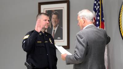 Photos: 3 members of Dixon Police Department take oaths of office