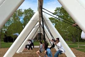 Cantigny debuts new interactive musical swings, outdoor art installation 