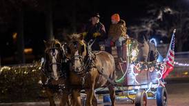 Horse-drawn wagon rides at Rock Falls’ Centennial Park rescheduled for Dec. 12