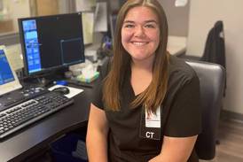 Megan Horn named Morris Hospital’s June Fire Starter of the Month