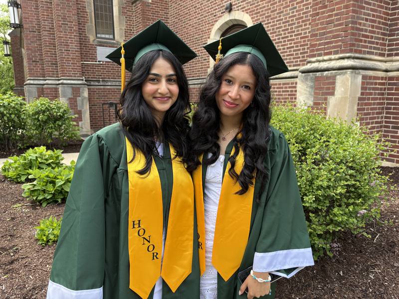 Glenbard West High School held its graduation ceremony on Thursday, May 22, 2025 at the school in Glen Ellyn.