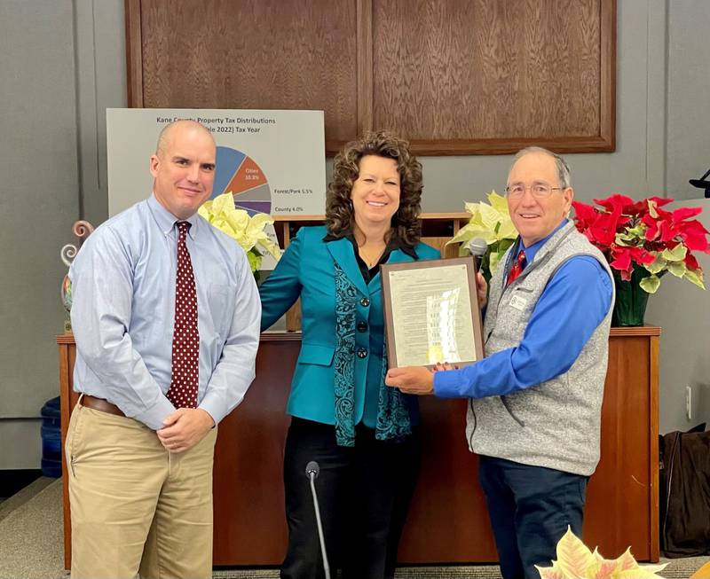 Forest Preserve District of Kane County executive director Monica A. Meyers has retired after 18 years in the position and accepted a volunteer position with the district.