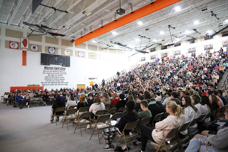 McHenry Community High School started its celebration of the Class of 2023 with a special Senior Decision Day event on Tuesday, May 2, 2023 to acknowledge the postsecondary plans of the soon-to-be graduates.