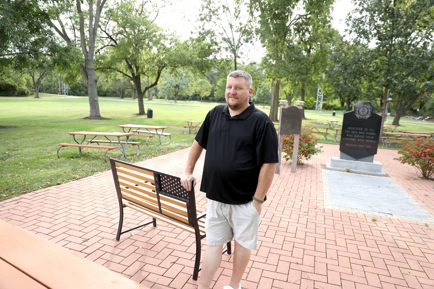 Jon Woods served in the U.S. Marine Corps and was at the Pentagon during 9/11. Now, he serves as the Jr. Vice Commander Batavia Overseas VFW Post 1197.