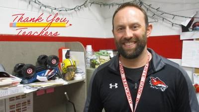Yorkville physical education teacher John Ernser promotes healthy bodies and minds