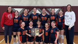 St. Carlos Acutis seventh grade volleyball advances to state
