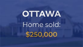 Single-family home sells for $250,000 in Ottawa