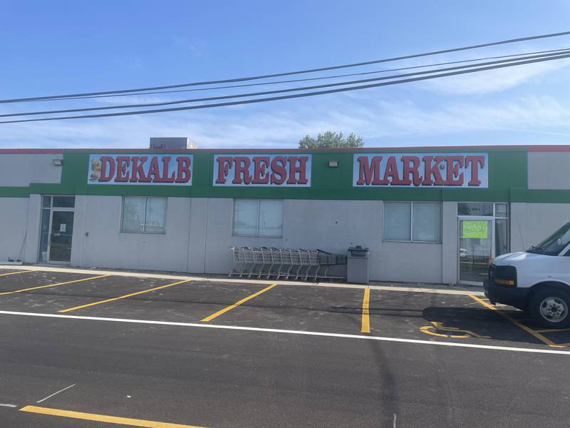 DeKalb Fresh Market is seen Aug. 8, 2023  at 304 N. Sixth Street in DeKalb.