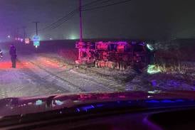 Woman dead in Harvard crash; slick roads factor in several other collisions in McHenry County 