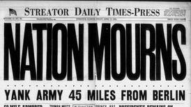 Historical covers for April 13: World mourns death of FDR