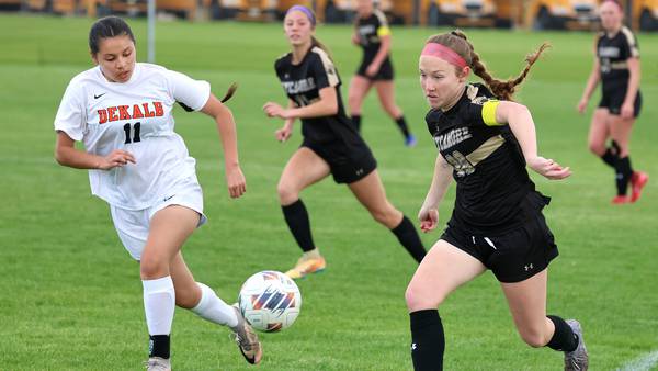 Photos: Sycamore, DeKalb girls soccer square off in rivalry match