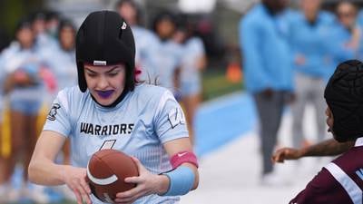 Willowbrook senior Marli Smrz is the Suburban Life Girls Flag Football Player of the Year