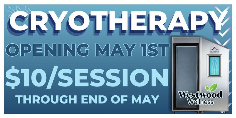 Sterling Park District - Cryotherapy is Now Available at Westwood Wellness