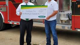 Shabbona Fire District receives $1.5K donation from Country Financial