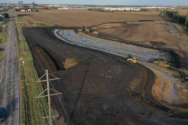 Photos: Work begins on Ameren's Illinois Valley Reliability Project switching station in La Salle
