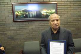 Joliet honors local activist, WW II veteran Joe Belman as he turns 100