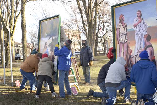 Christ paintings to be displayed Dec. 6 in Ottawa’s Washington Square Park