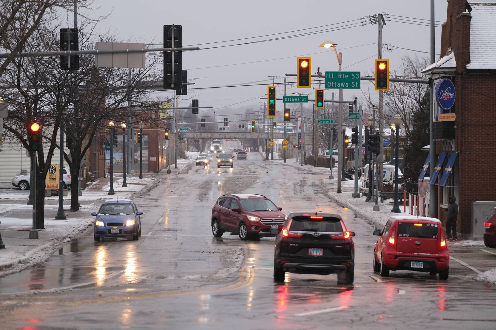 Joliet, Will County hit with wet snow, rain as historic drought ends Shaw Local
