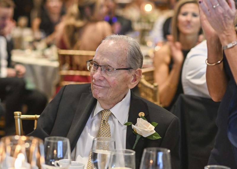 The Greater Joliet Area YMCA honored Joliet native Bill Lauer, longtime member and volunteer of the YMCA, at its gala on Feb. 24 February with the creation of the William R. Lauer Service to Youth Award and the establishment of the William R. Lauer Endowment Fund.