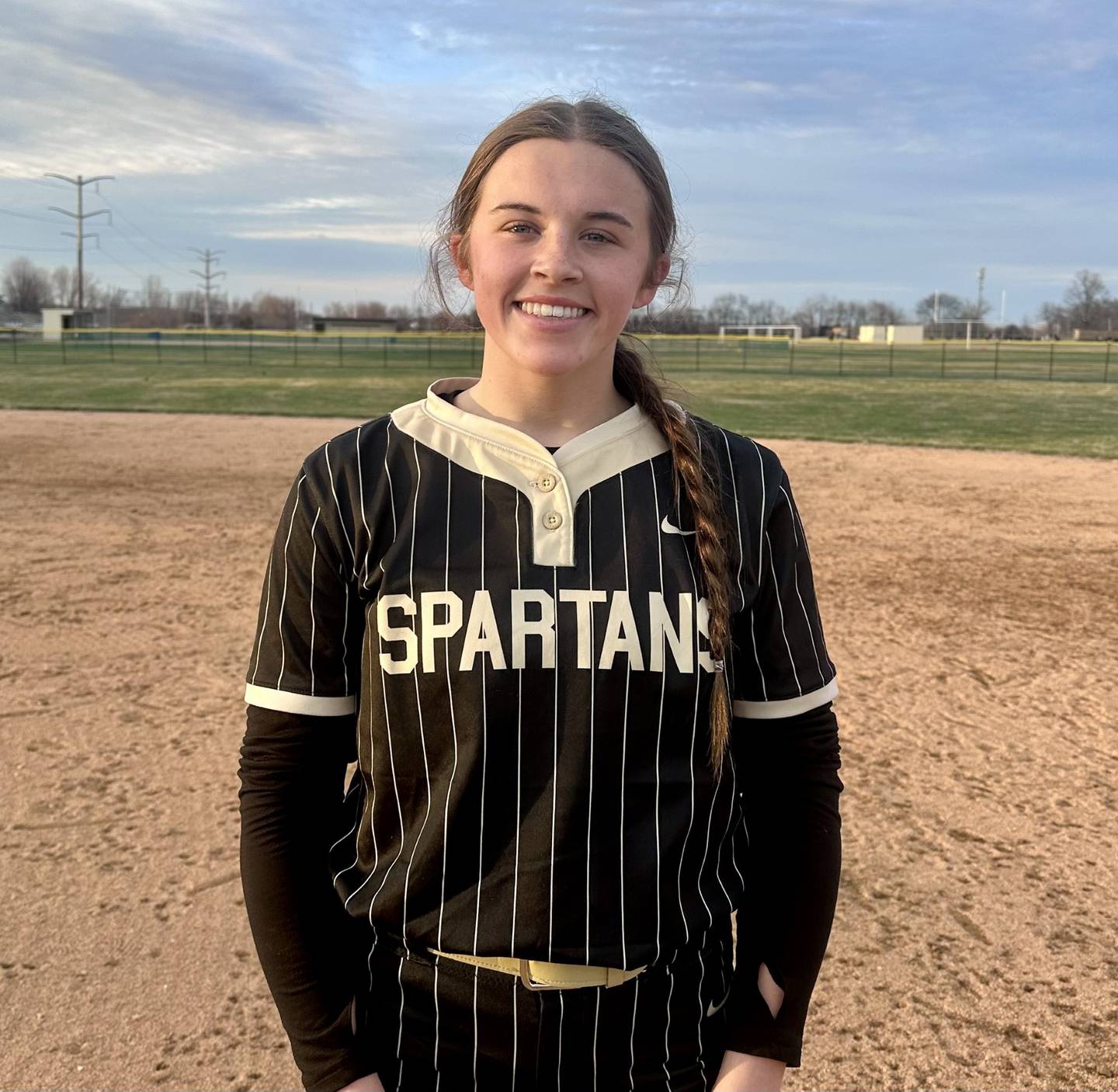 Sycamore's Callie Countryman went 3 for 5 with a home run and three RBIs during Tuesday's softball game against Burlington Central.