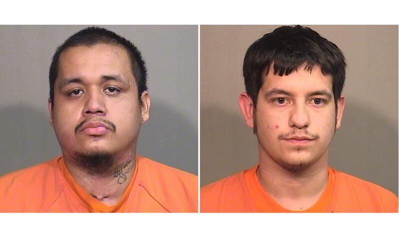 Walter R. Moran, left, and Juan C. Popoca