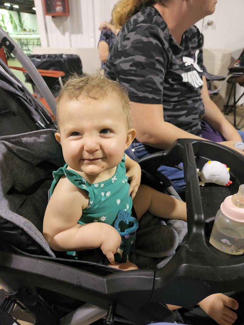Genevieve Reynolds - 11 month old daughter of Dust Kolb and Kolbe Reynolds of Princeton.