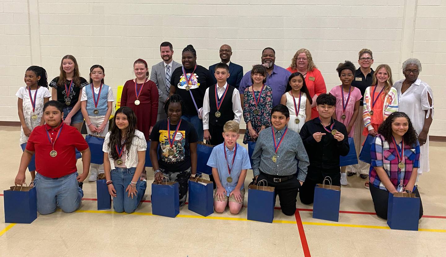 The Joliet Chamber of Commerce & Industry in 2024 awarded nearly 40 students in grades 4 -8 a $1,000 scholarship in their name when they are ready for post high school education.