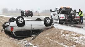 DeKalb County road update: Winter weather leads to slippery, treacherous conditions as police respond to crashes